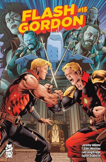 FLASH GORDON #15 CVR A WILL CONRAD LEE LOUGHRIDGE Mad Cave Studios Jeremy Adams Eder Messias Will Conrad, Lee Loughridge PREORDER