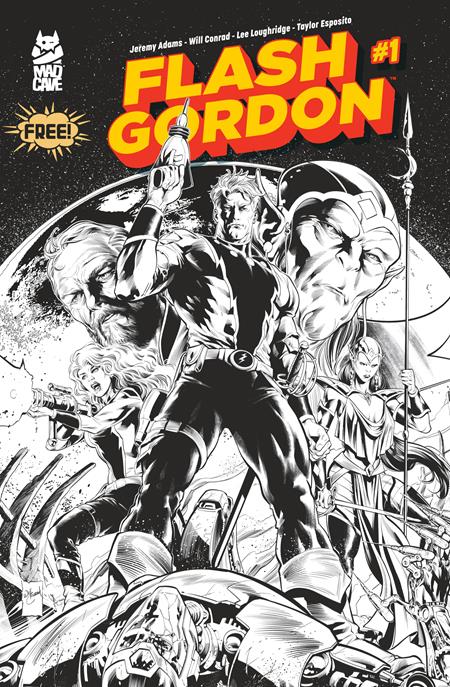 (Free Comic Book Day 2026) Flash Gordon 1 Comic Mad Cave 2026
