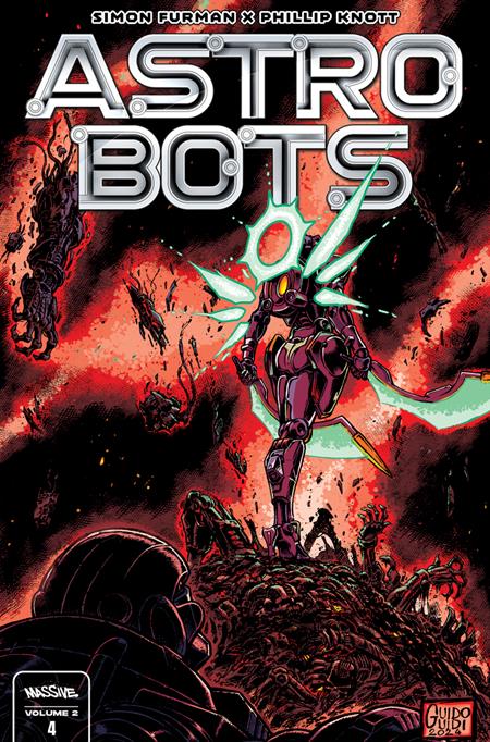 ASTROBOTS #4 (OF 5) CVR B GUIDO GUIDI VAR Massive Publishing Simon Furman Phillip Knott Guido Guidi PREORDER