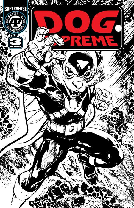 DOG SUPREME #3 (OF 3) CVR B BRIAN DENHAM VAR Massive Publishing Joe Wolfe Erik Perez Garcia Brian Denham PREORDER