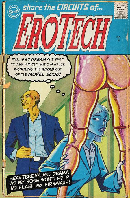 EROTECH #3 (OF 5) Massive Publishing Sean Haines Geoffrey Krawczyk, Dean Haspiel Geoffrey Krawczyk PREORDER