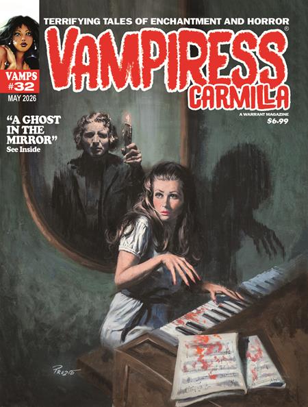 Vampiress Carmilla Magazine 32 Comic Warrant Publishing 2026