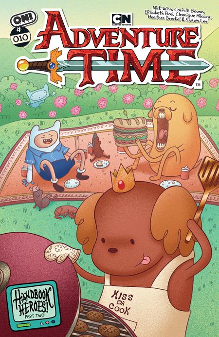 ADVENTURE TIME (2025) #10 CVR A NICK WINN Oni Press Nick Winn, Elizabeth Brei Corinth Boone, Cleonique Hilsaca Nick Winn PREORDER
