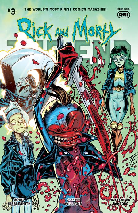 RICK AND MORTY THE END #3 (OF 6) CVR D INC 1:20 TOM FOWLER VAR Oni Press Daniel Kibblesmith Jarrett Williams Tom Fowler PREORDER