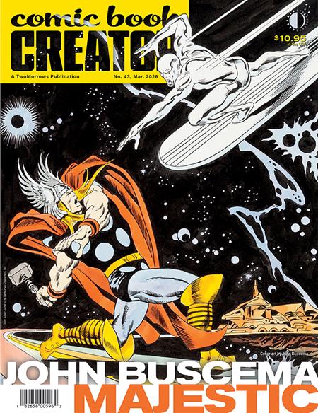 COMIC BOOK CREATOR #43 TwoMorrows Publishing Jon B. Cooke John Buscema John Buscema PREORDER