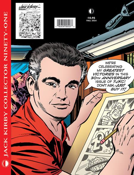JACK KIRBY COLLECTOR #91 Previously Offered Thru Other Distributors TwoMorrows Publishing John Morrow Jack Kirby Jack Kirby PREORDER