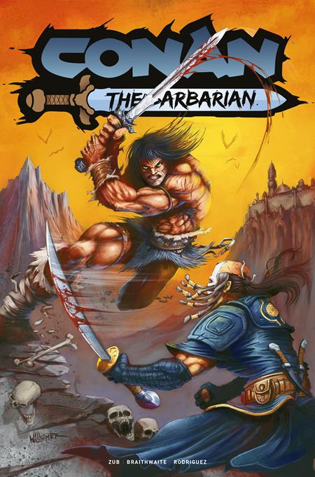 CONAN THE BARBARIAN #29 CVR E TOBY WILSMER VAR (MR) Titan Comics Jim Zub Doug Braithwaite Toby Wilsmer PREORDER