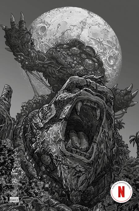 Escape From Skull Island 2 Comic Diego Yapur Inks Virgin Variant Titan Comics 2026