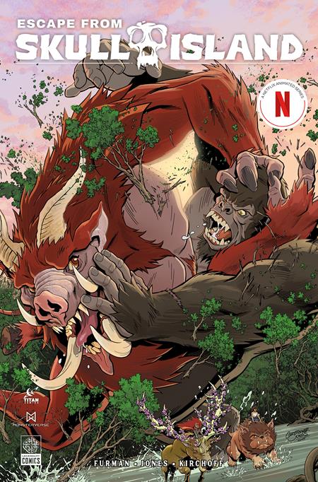 Escape From Skull Island 2 Comic Christopher Jones Variant Titan Comics 2026