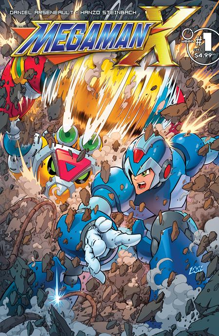 MEGA MAN X #1 (OF 5) CVR C DON FIGUEROA VAR UDON Entertainment Daniel Arseneault Hanzo Steinbach Don Figueroa PREORDER