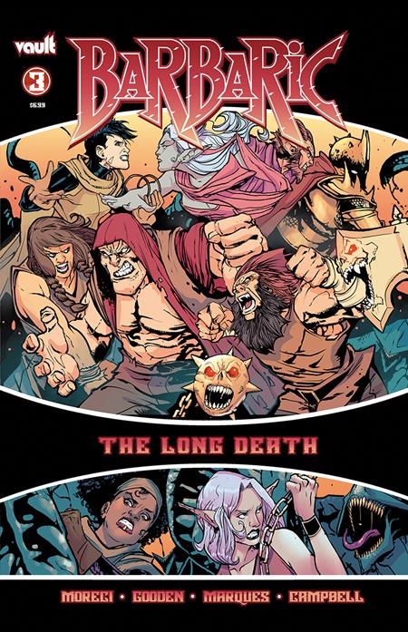BARBARIC THE LONG DEATH #3 (OF 3) CVR A NATHAN GOODEN Vault Comics Michael Moreci Nathan Gooden Nathan Gooden PREORDER