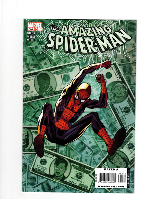 The Amazing Spider-Man, Vol. 2 #580 (Cvr A) (2008) Lee Weeks A Lee Weeks Buy & Sell Comics Online Comic Shop Toronto Canada
