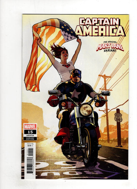 Captain America, Vol. 9 #15 (Cvr B) (2019) Adam Hughes Mary Jane Variant B Adam Hughes Mary Jane Variant Buy & Sell Comics Online Comic Shop Toronto Canada
