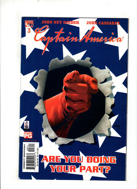 Captain America, Vol. 4 #3 (2002) Buy & Sell Comics Online Comic Shop Toronto Canada