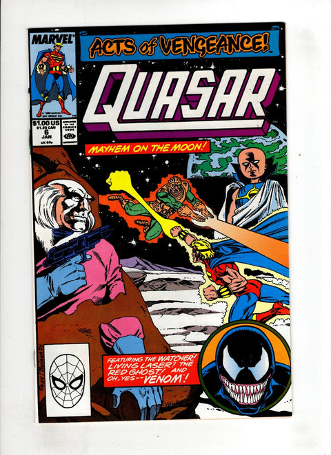 Quasar #6 (Cvr B) (1989) Newsstand Edition B Newsstand Edition Buy & Sell Comics Online Comic Shop Toronto Canada