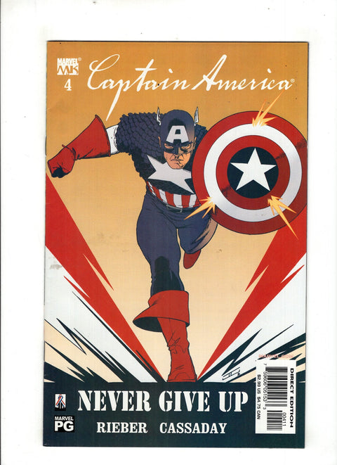 Captain America, Vol. 4 #4 (2002) Buy & Sell Comics Online Comic Shop Toronto Canada