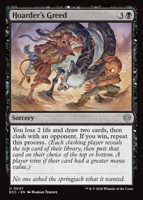 Hoarder's Greed
