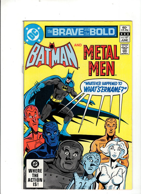 The Brave and the Bold, Vol. 1 #187 (1982) Buy & Sell Comics Online Comic Shop Toronto Canada