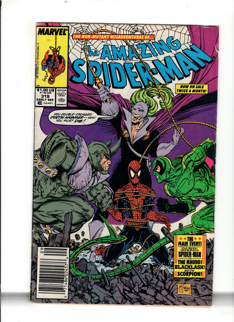 The Amazing Spider-Man, Vol. 1 #319 (1989) Todd McFarlane Todd McFarlane Buy & Sell Comics Online Comic Shop Toronto Canada