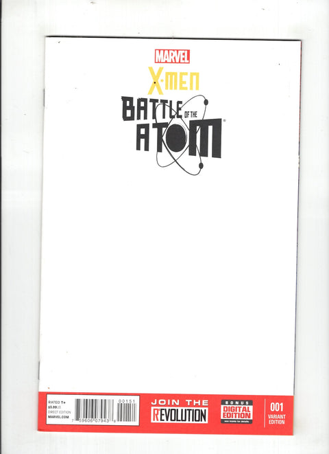 X-Men: Battle of the Atom #1 (Cvr E) (2013) Blank Variant E Blank Variant Buy & Sell Comics Online Comic Shop Toronto Canada