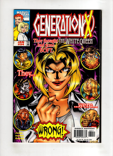 Generation X, Vol. 1 #34 (1997) Buy & Sell Comics Online Comic Shop Toronto Canada