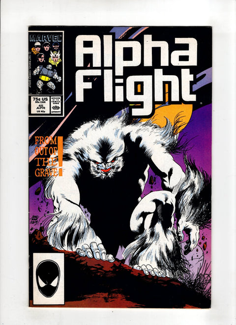 Alpha Flight, Vol. 1 #45 (1987) Buy & Sell Comics Online Comic Shop Toronto Canada
