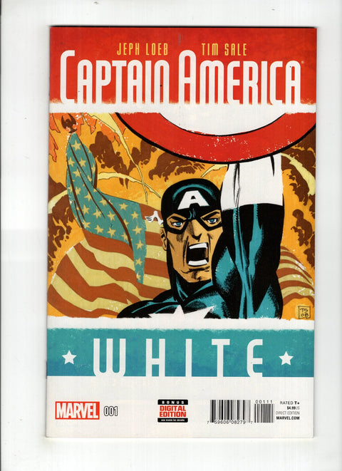 Captain America: White, Vol. 2 #1 (Cvr A) (2015) Tim Sale A Tim Sale Buy & Sell Comics Online Comic Shop Toronto Canada