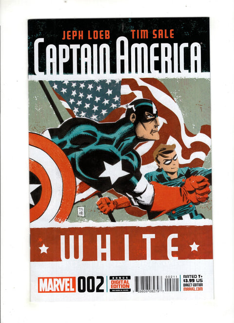Captain America: White, Vol. 2 #2 (Cvr A) (2015) Tim Sale A Tim Sale Buy & Sell Comics Online Comic Shop Toronto Canada