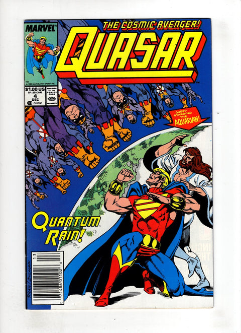 Quasar #4 (Cvr B) (1989) Newsstand Edition B Newsstand Edition Buy & Sell Comics Online Comic Shop Toronto Canada