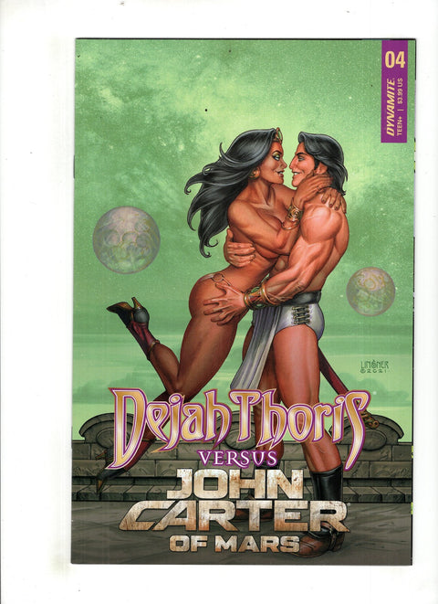 Dejah Thoris vs John Carter of Mars #4 (Cvr B) (2021) Joseph Michael Linsner Variant B Joseph Michael Linsner Variant Buy & Sell Comics Online Comic Shop Toronto Canada