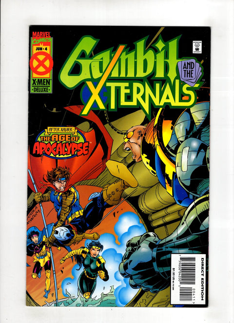 Gambit and the X-Ternals #4 (Cvr A) (1995) A Buy & Sell Comics Online Comic Shop Toronto Canada