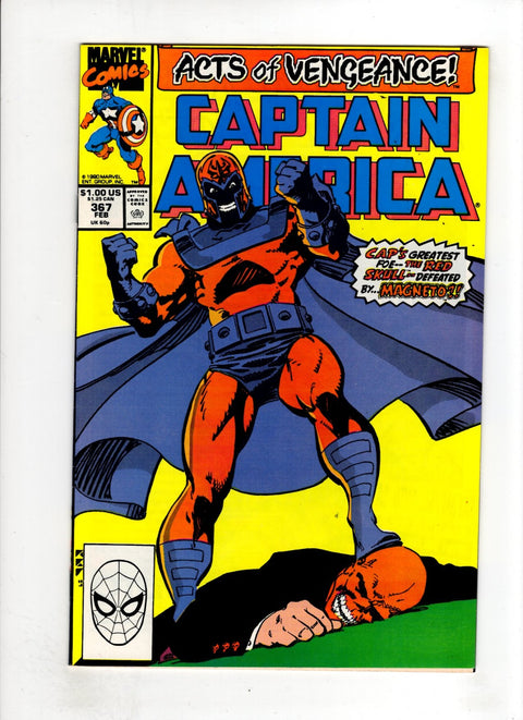 Captain America, Vol. 1 #367 (1989) Buy & Sell Comics Online Comic Shop Toronto Canada