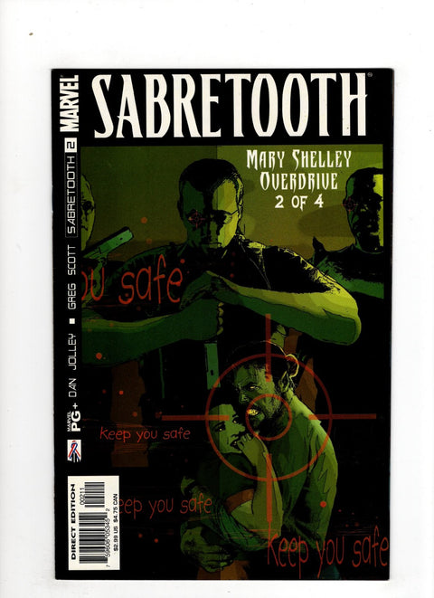 Sabretooth: Mary Shelley Overdrive #2 (2002) Buy & Sell Comics Online Comic Shop Toronto Canada