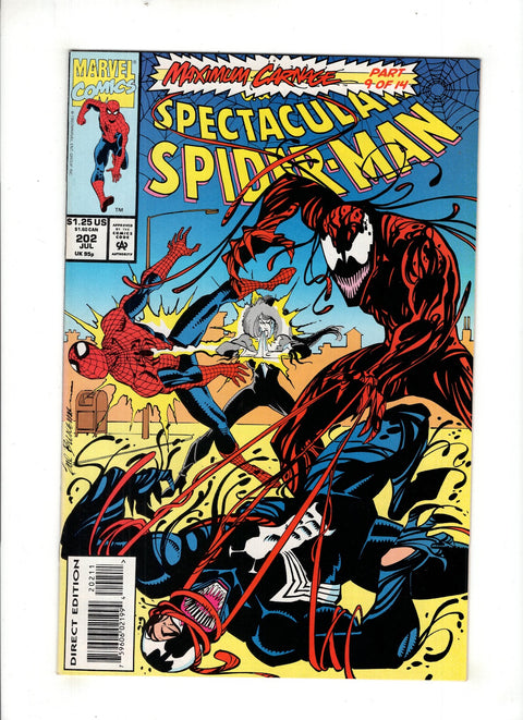 The Spectacular Spider-Man, Vol. 1 #202 (1993) Buy & Sell Comics Online Comic Shop Toronto Canada