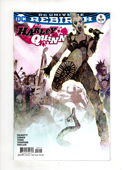 Harley Quinn, Vol. 3 #6 (Cvr B) (2016) Variant Bill Sienkiewicz B Variant Bill Sienkiewicz Buy & Sell Comics Online Comic Shop Toronto Canada