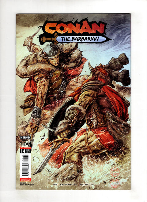 Conan the Barbarian (Titan Comics) #14 (Cvr C) (2024) Doug Braithwaite Variant C Doug Braithwaite Variant Buy & Sell Comics Online Comic Shop Toronto Canada