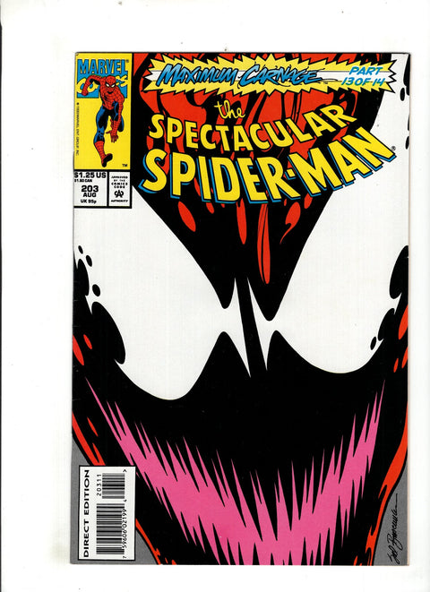The Spectacular Spider-Man, Vol. 1 #203 (1993) Buy & Sell Comics Online Comic Shop Toronto Canada