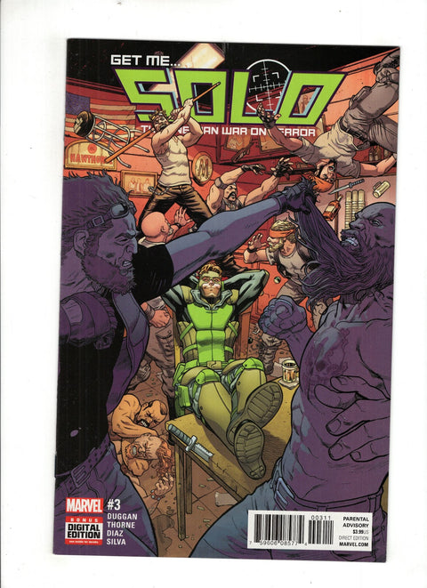Solo (Marvel), Vol. 2 #3 (Cvr A) (2016) Mike Hawthorne