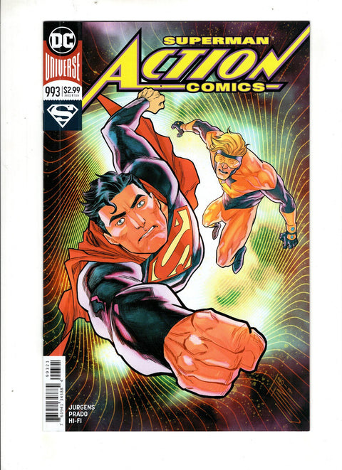 Action Comics, Vol. 3 #993 (Cvr B) (2017) Francis Manapul B Francis Manapul Buy & Sell Comics Online Comic Shop Toronto Canada