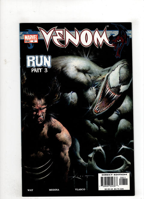 Venom, Vol. 1 #8 (2003) Sam Kieth Sam Kieth Buy & Sell Comics Online Comic Shop Toronto Canada
