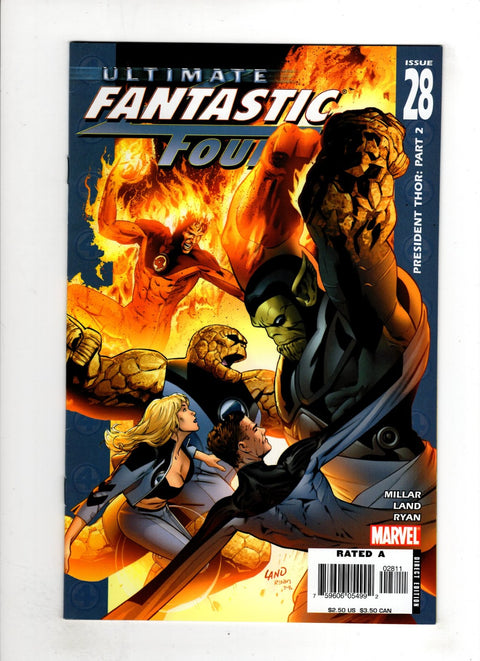 Ultimate Fantastic Four #28 (Cvr A) (2006) Greg Land A Greg Land Buy & Sell Comics Online Comic Shop Toronto Canada