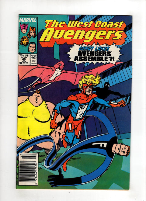 The West Coast Avengers, Vol. 2 #46 (1989) Newsstand Edition Newsstand Edition Buy & Sell Comics Online Comic Shop Toronto Canada