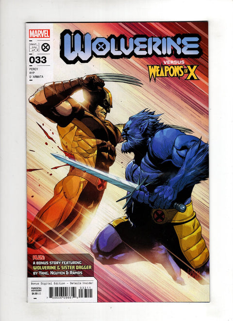 Wolverine, Vol. 7 #33 (Cvr A) (2023) Leinil Francis Yu A Leinil Francis Yu Buy & Sell Comics Online Comic Shop Toronto Canada