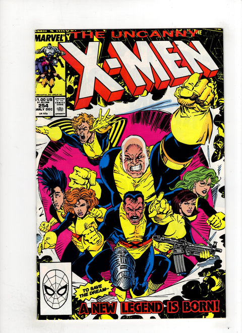 Uncanny X-Men, Vol. 1 #254 (1989) Buy & Sell Comics Online Comic Shop Toronto Canada