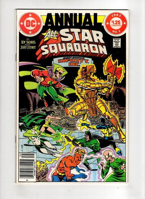 All-Star Squadron Annual #2 (1983) Canadian Price Variant Canadian Price Variant Buy & Sell Comics Online Comic Shop Toronto Canada