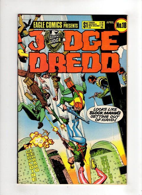 Judge Dredd, Vol. 1 #18 (1985) Buy & Sell Comics Online Comic Shop Toronto Canada