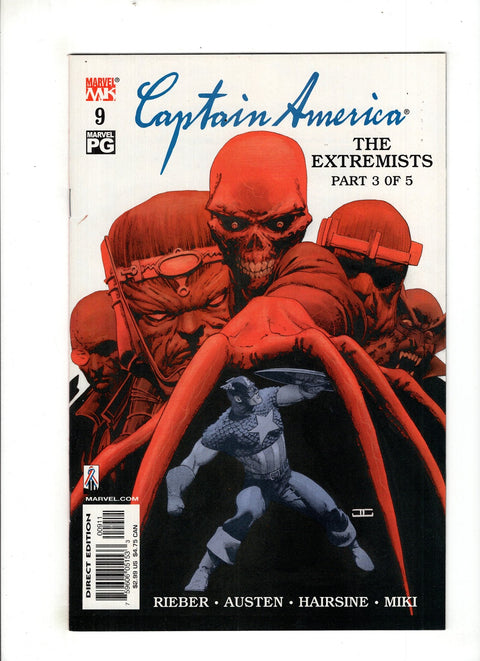 Captain America, Vol. 4 #9 (2003) Buy & Sell Comics Online Comic Shop Toronto Canada