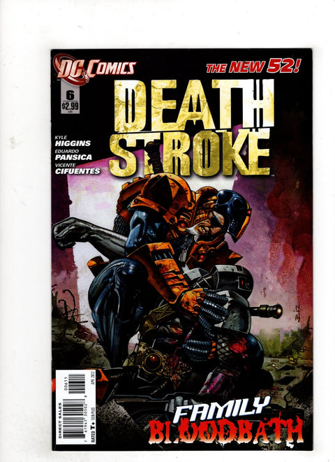 Deathstroke, Vol. 2 #6 (2012) Simon Bisley Simon Bisley Buy & Sell Comics Online Comic Shop Toronto Canada