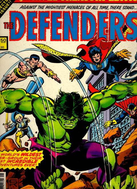 Marvel Treasury Edition #16 (1978) Defenders Defenders Buy & Sell Comics Online Comic Shop Toronto Canada