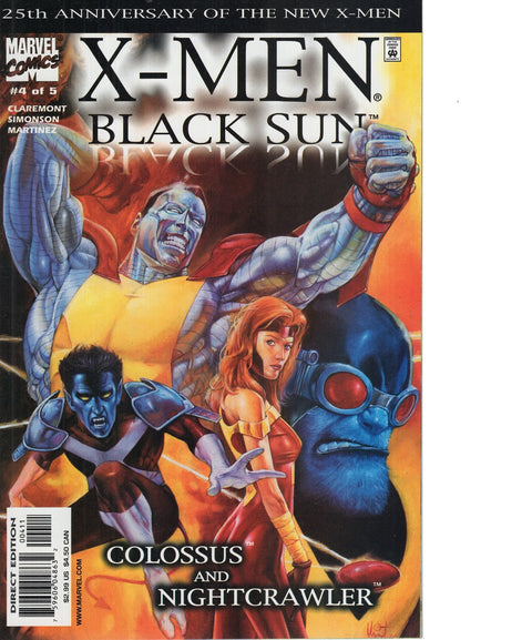 X-Men: Black Sun #4 (2000) Buy & Sell Comics Online Comic Shop Toronto Canada